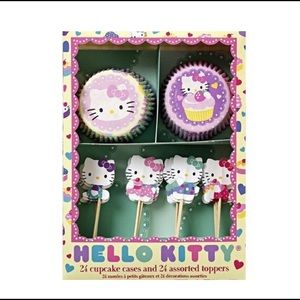 Hello Kitty Sanrio Meri Meri Cupcake Kit